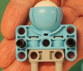 Ball ready to mount.