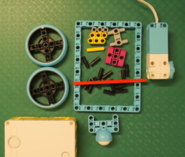 Components of simple car.