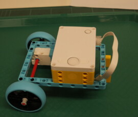 Completed car. Side.